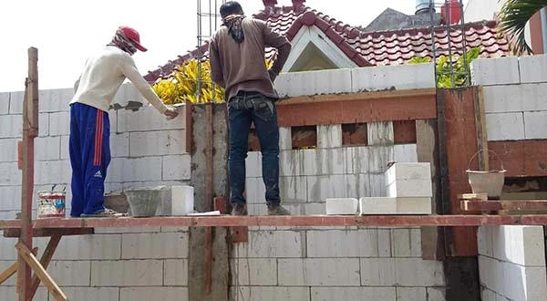 Pemasangan Bata Ringan