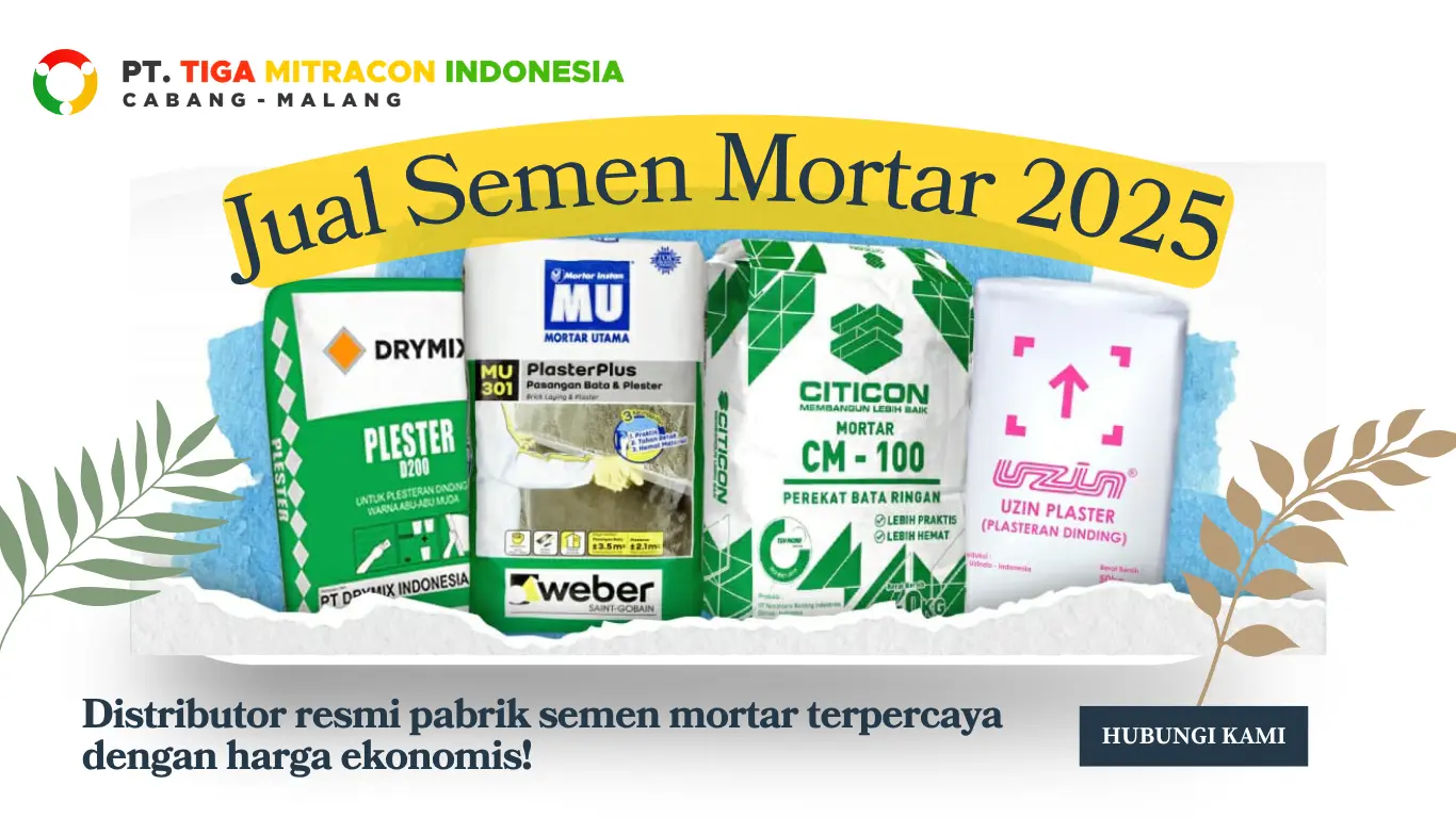 Jual Semen Mortar Terbaik 2025