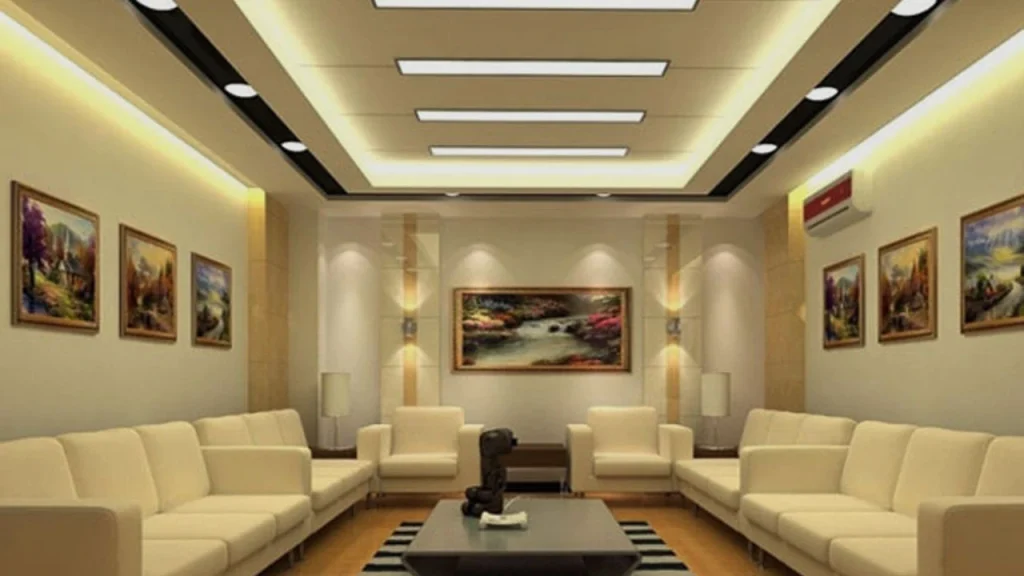 Inspirasi Plafon Gypsum Modern Klasik