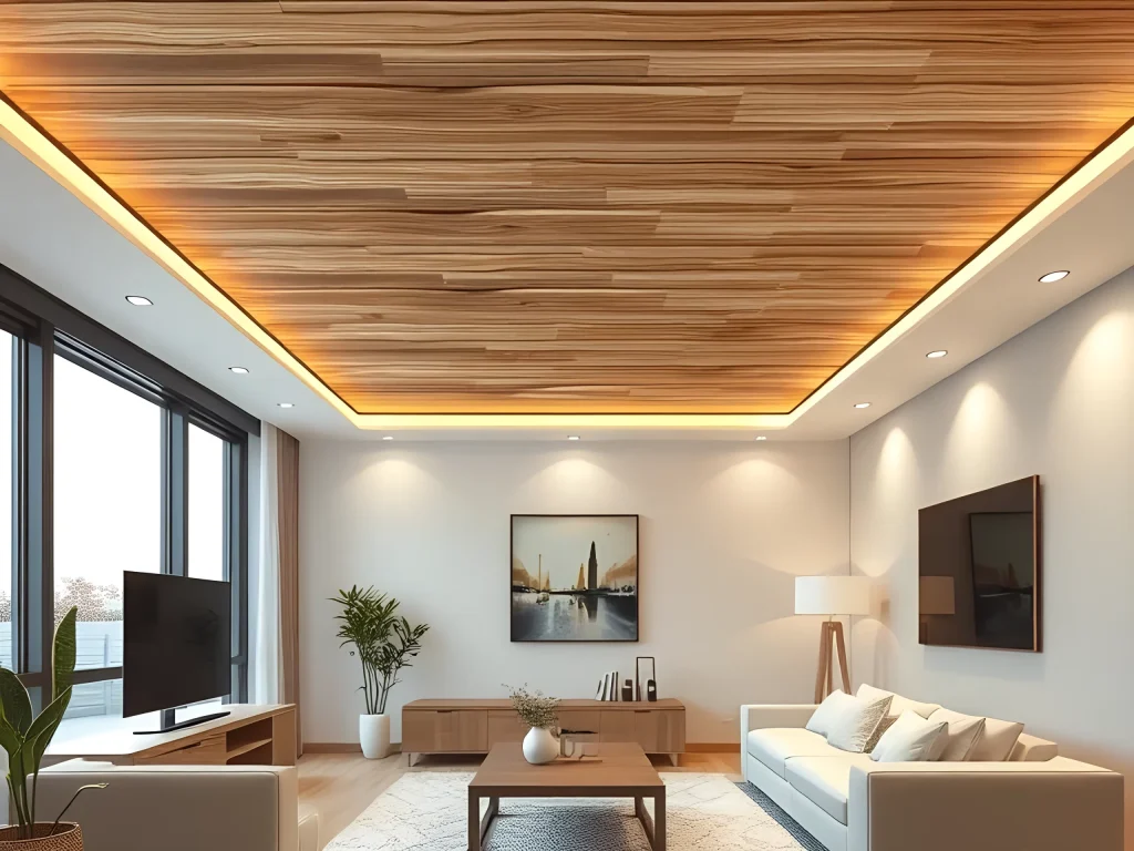 Inspirasi Plafon Model Kayu